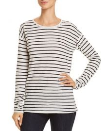 Theory Relaxed Stripe Top at Bloomingdales